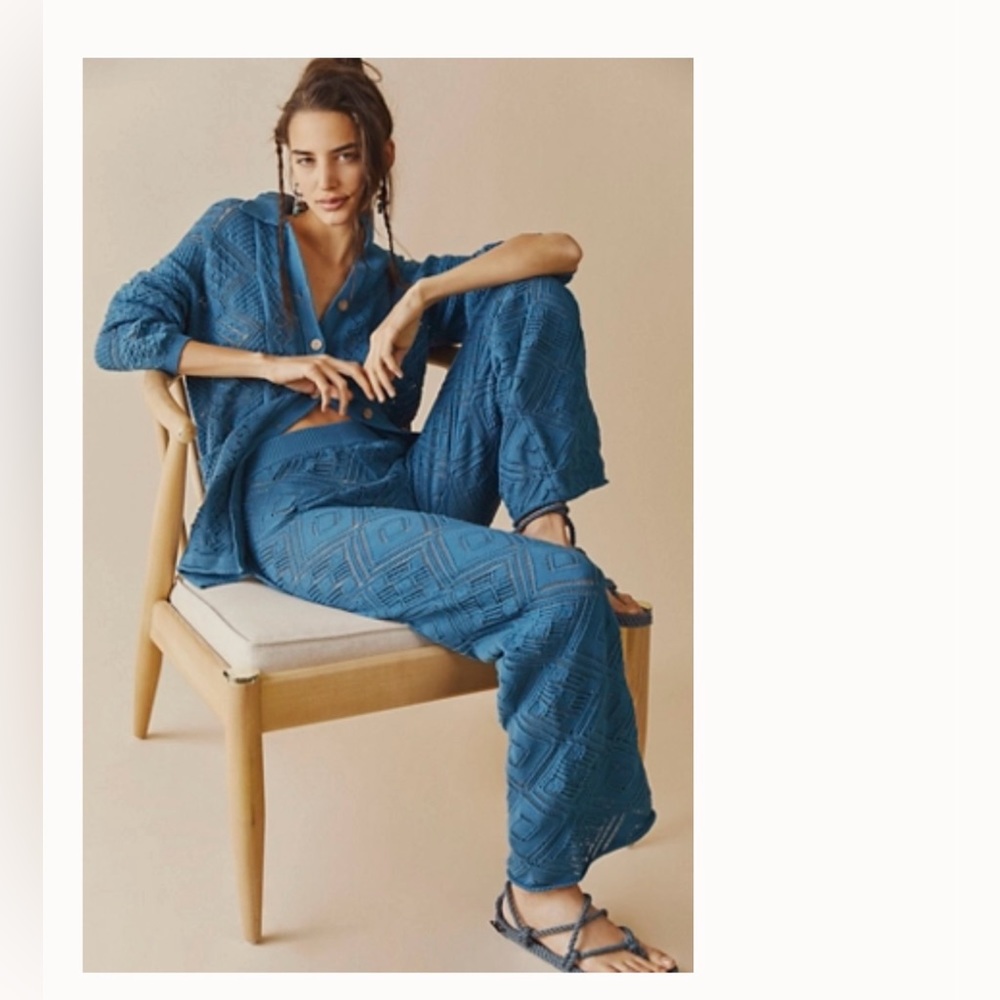 FREE PEOPLE 2 piece beach sweater set